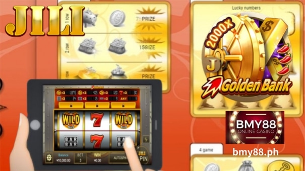 Ang Golden Bank Slot Machine ay nilagyan ng 3 reels at mayroon lamang 1 payline. Para sa paytable, mayroon lamang pitong regular na simbolo dito