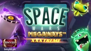 Ang Space Wars XXXtreme Megaways ay isang video slot mula sa NetEntnaglalaman ng 6 na reel na nagbabago sa pagitan ng 2 at 7 row sa bawat spin.